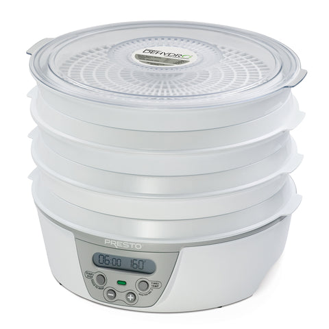 Presto Dehydro Semi-Gloss White 12 qt Food Dehydrator (Pack of 2)