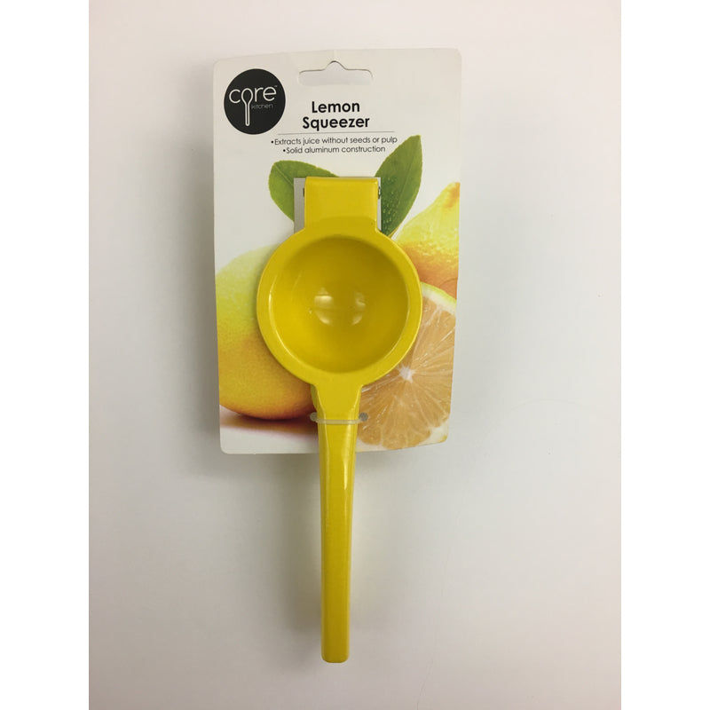 Core Kitchen Yellow Aluminum Lemon Squeezer (Pack of 6)