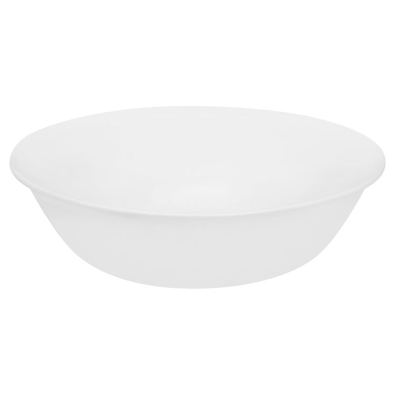 Corelle Livingware 32 oz Winter Frost Glass Winter Frost White Serving Bowl 9 in. D 1 pk (Pack of 3)