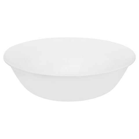 Corelle Livingware 32 oz Winter Frost Glass Winter Frost White Serving Bowl 9 in. D 1 pk (Pack of 3)