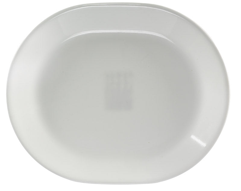 Corelle Winter Frost Glass Winter Serving Platter 12-1/2 in. D 1 pk (Pack of 3)