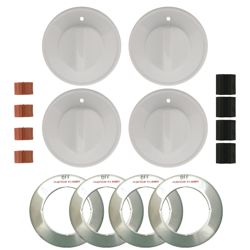 Kit de perillas de repuesto de plástico Range Kleen