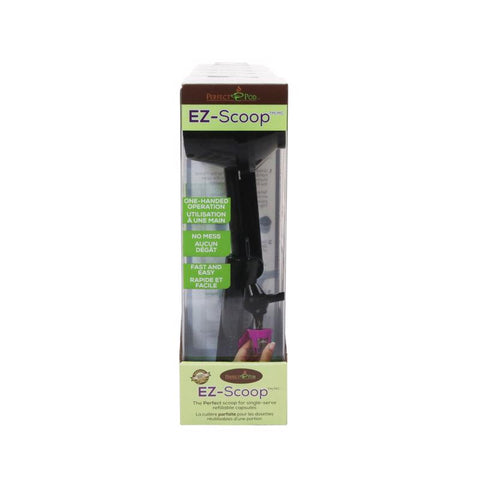 Perfect Pod EZ-Scoop Black Plastic Scoop/Funnel
