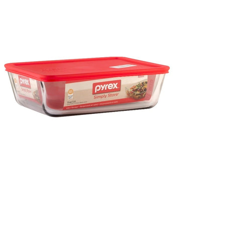 Pyrex 11 cups Clear Food Storage Container 1 pk (Pack of 2)