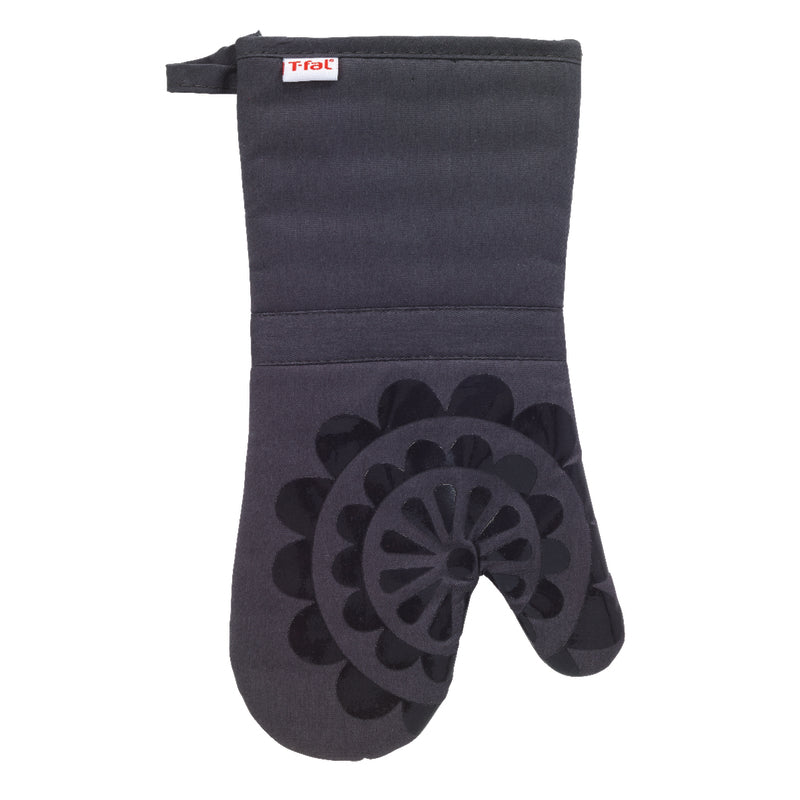 T-Fal Charcoal Medallion Cotton Oven Mitt (Pack of 6)