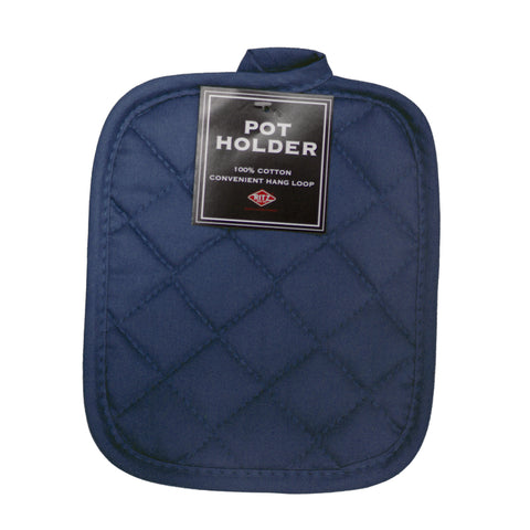 Ritz Federal Blue Pebble Cotton Pot Holder (Pack of 6)