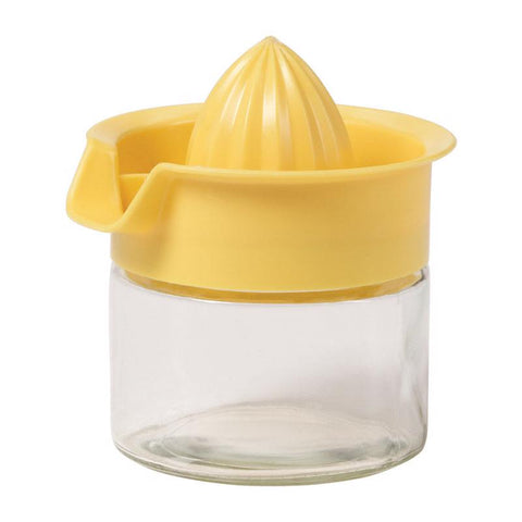 Lifetime Clear/Yellow Glass/Plastic Manual Juice Press 12 oz (Pack of 6)