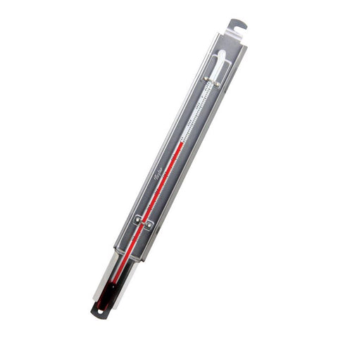 Taylor Tube Thermometer Metal Silver 9.75 in.