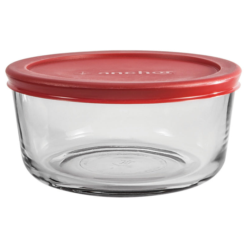 Anchor Hocking 4 cups Clear Food Storage Container 1 pk (Pack of 4)