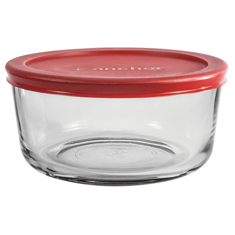 Anchor Hocking 4 cups Clear Food Storage Container 1 pk (Pack of 4)