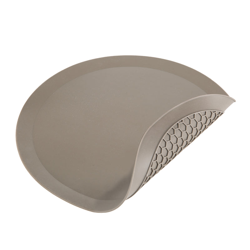 Progressive Prep Solutions Gray Silicone Microwave Mat (Pack of 12)