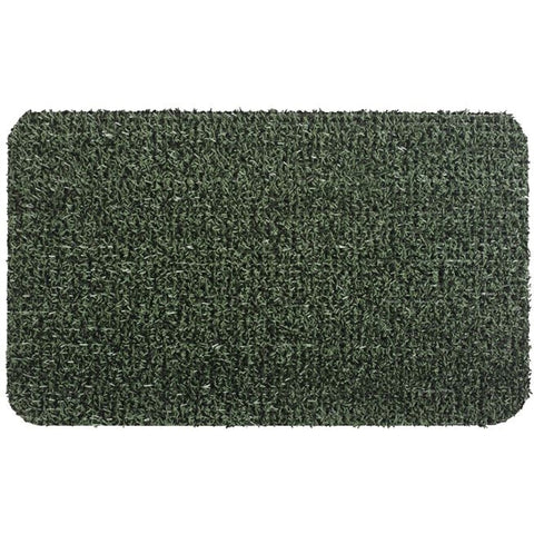 GrassWorx Clean Machine 36 in. W X 24 in. L Evergreen Flair Astroturf Door Mat