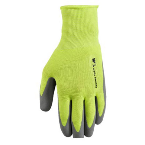 Wells Lamont Men's Indoor/Outdoor Hi-Viz Work Gloves Gray/Yellow L 1 pair (Pack of 6)
