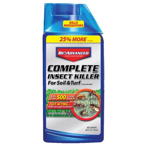 BioAdvanced Complete Brand Insect Killer for Soil & Turf Concentrate 40 oz