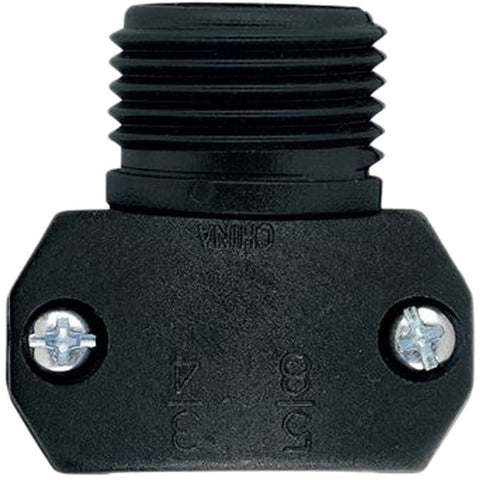 Orbit 5/8 - 3/4 in. Plastic Threaded Female/Male Hose Mender (Pack of 20)