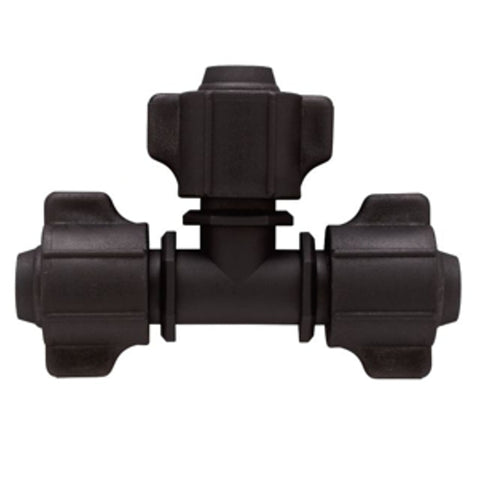Orbit 1/2 in. Push-fit Drip Irrigation Tee 1 pk