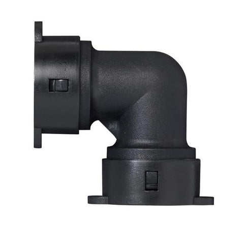 Codo para riego por goteo Orbit de 1/2 pulg. con conexión a presión, 1 ud.