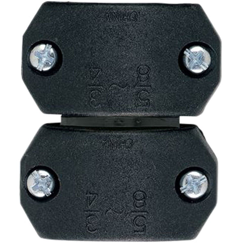 Orbit 1/2 in. Plastic Non-Threaded Double Female Hose Mender (Pack of 20)