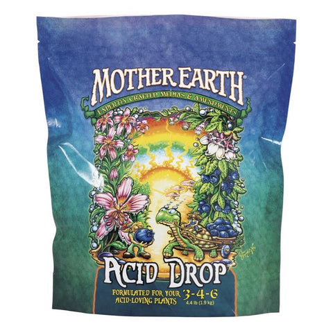 Mother Earth Acid Drop Acid-Loving Plants 3-4-6 Plant Fertilizer 4.4 lb