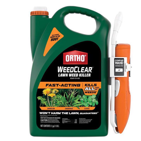 Ortho WeedClear Weed Killer RTU Liquid 1.1 gal (Pack of 4)