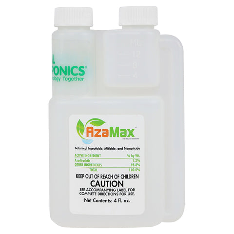 General Hydroponics AzaMax Control de Insectos Orgánico Líquido 4 fl. oz.