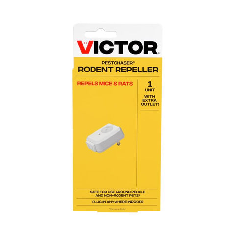 Repelente electrónico para plagas Victor PestChaser enchufable para roedores, 1 ud.