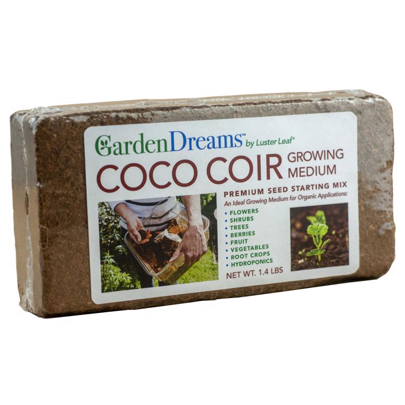 Luster Leaf All Purpose Coco Coir Planting Mix 1.4 lb (Pack of 12)