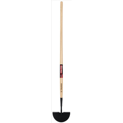 Truper Tru Pro Steel Half Moon Edger 48 in. Wood Handle
