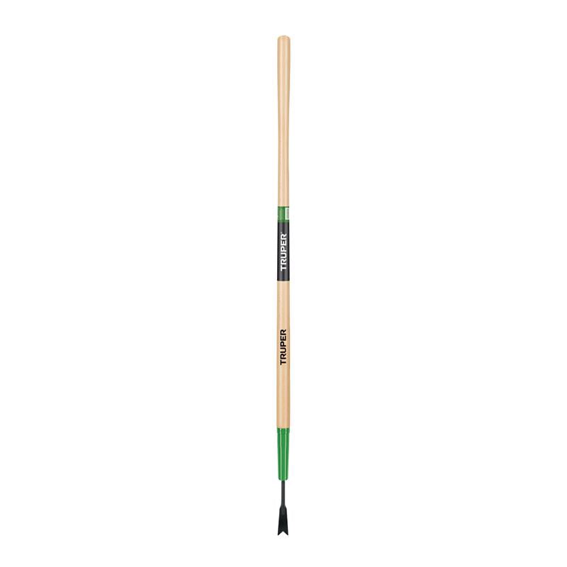 Truper Tru-Tough 46.25 in. Steel Weeder Wood Handle