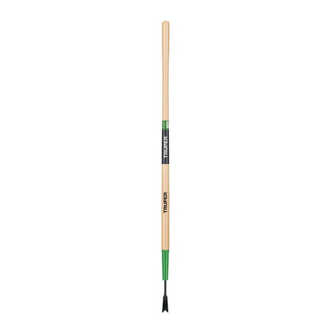 Truper Tru-Tough 46.25 in. Steel Weeder Wood Handle