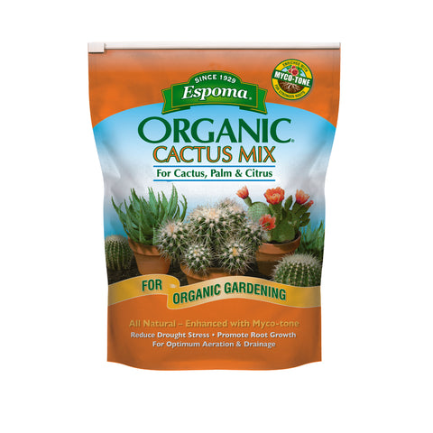Espoma Organic Cacti, Citrus and Palm Potting Mix 8 qt