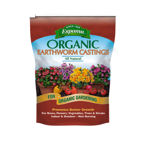 Espoma Humus de Lombriz Fertilizante Orgánico Multiusos 4 qt