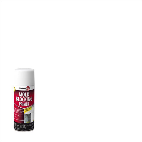 Zinsser Mold Blocking White Water-Based Alkyd Spray Primer 13 oz (Pack of 6)