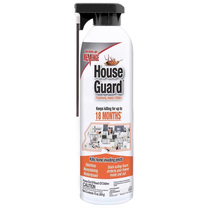 Bonide House Guard Ant and Roach Killer Foam 15 oz (Pack of 12)