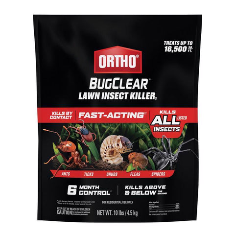 Ortho BugClear Insect Killer Granules 10 lb (Pack of 4)