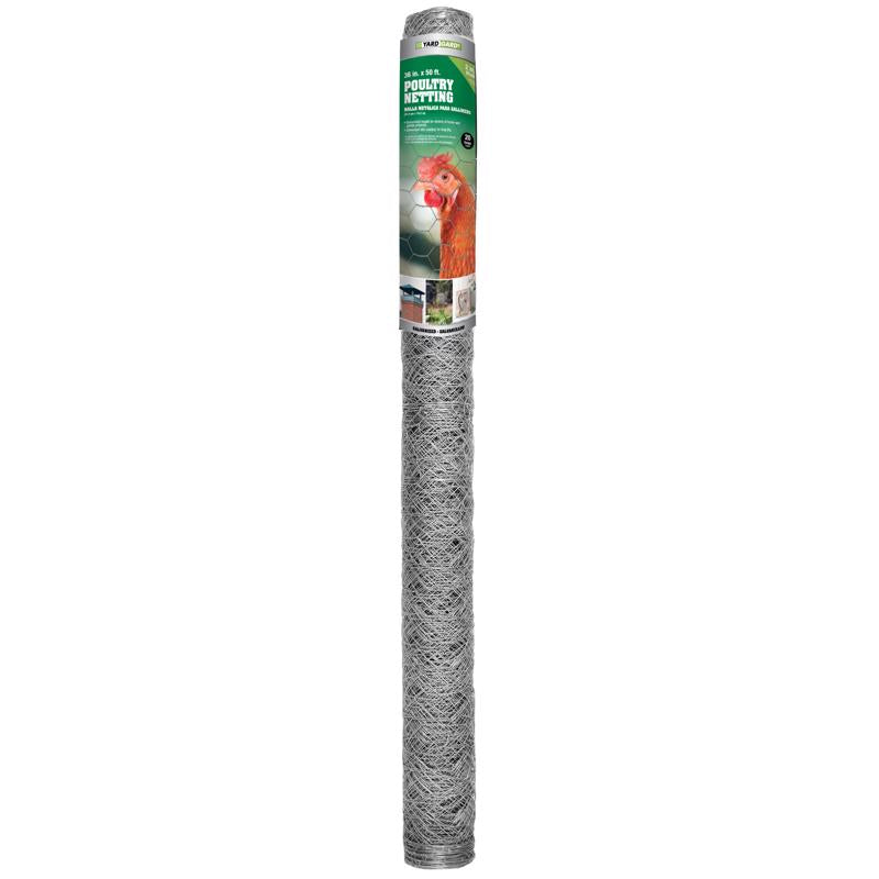 YardGard 36 in. H X 50 ft. L Galvanized Steel Fencing 2 in.