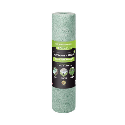 Manta de semillas de césped mixta para sol o sombra en rollo grande GrowTrax