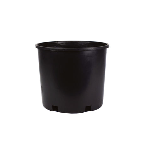 HC Companies Squat 10.25 in. H X 12 in. W X 12 in. D X 12 in. D Plastic Modern Nursery Container Bla