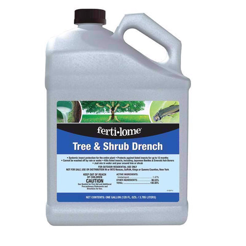 Ferti-lome Tree & Shrub Drench Systemic Insecticide Liquid 1 gal