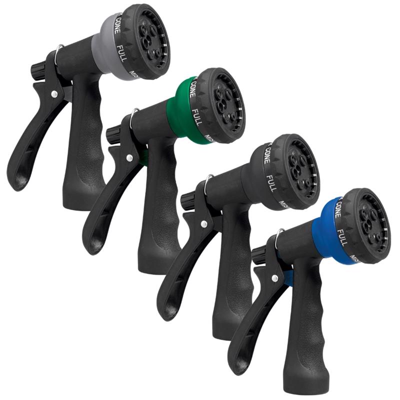 Orbit Signature Series 7 Pattern Multi-Pattern ABS Hose Nozzle (Pack of 16)