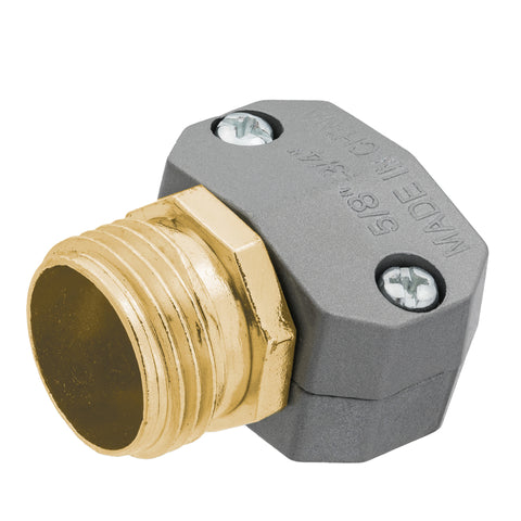 Orbit 5/8 - 3/4 in. Zinc Threaded Male Hose Mender