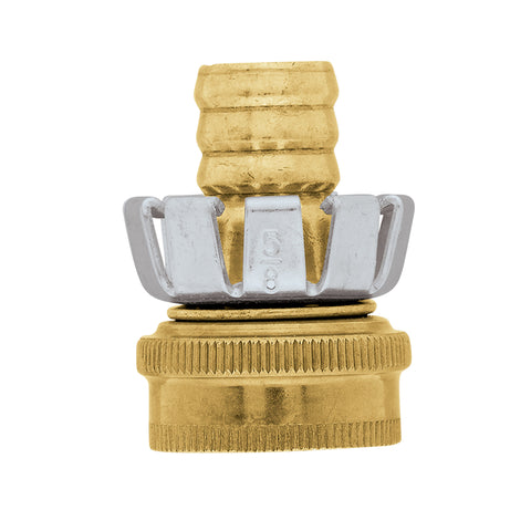 Orbit 5/8 in. Brass/Stainless Steel Threaded Female Clinch Hose Mender (Pack of 20)