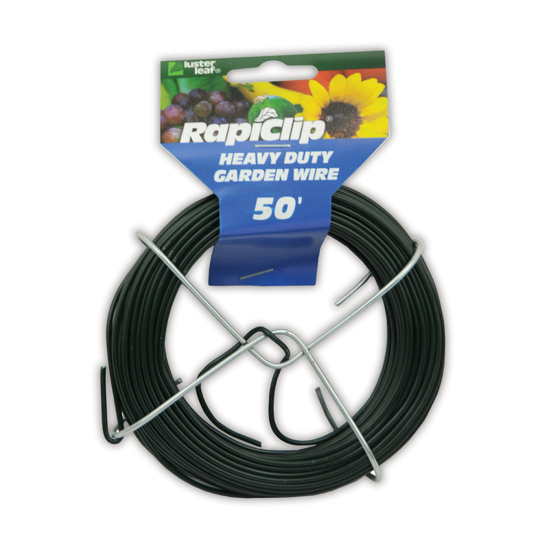 Luster Leaf Rapiclip 0.03 in. W Green Vinyl Plant Tie (Pack of 12)