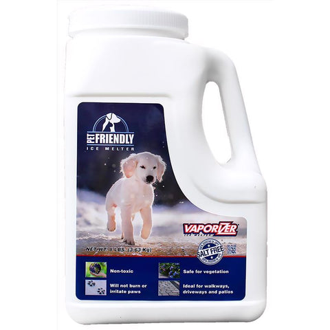 Vaporizer Calcium Magnesium Acetate Pet Friendly Flake/Granule Ice Melt 8 lb (Pack of 4)