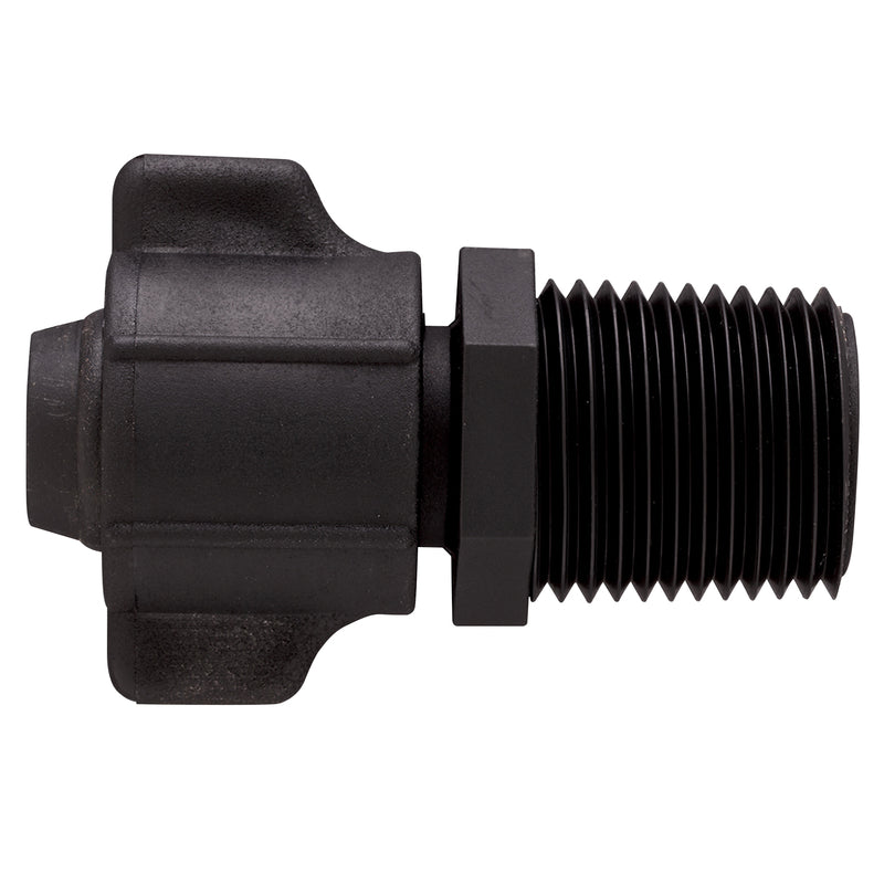 Orbit 1/2 in. Drip Irrigation Adapter 1 pk (Pack of 15)