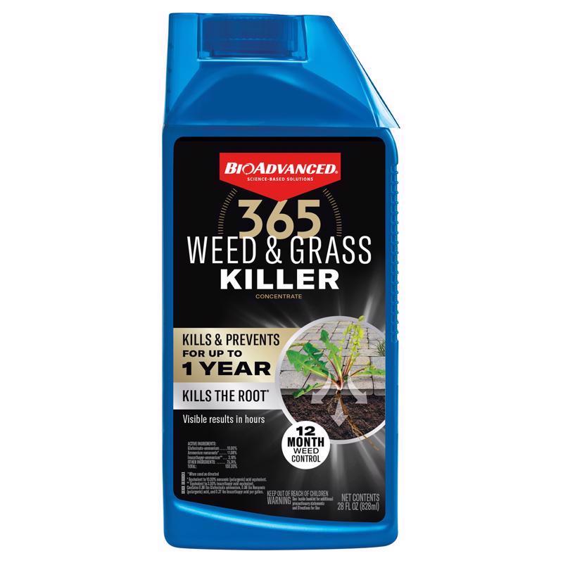 BioAdvanced 365 Weed and Grass Killer Concentrate 28 oz (Pack of 8)