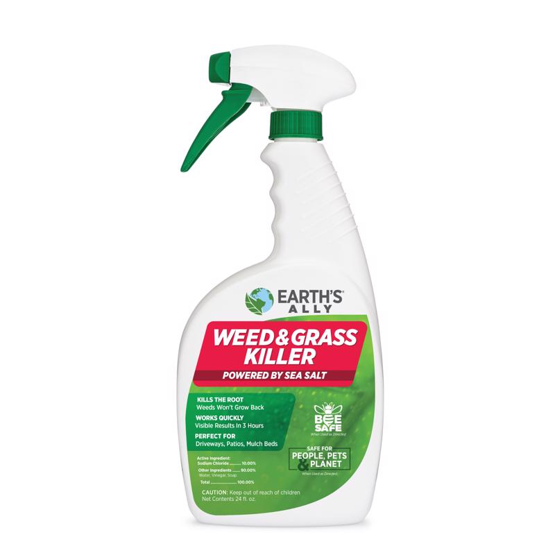 Earth's Ally Weed & Grass Killer Weed and Grass Killer RTU Liquid 24 oz (Pack of 6)