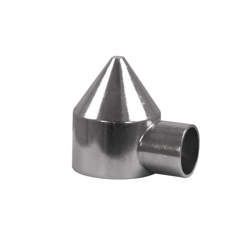 YardGard Silver Aluminum Chain Link Bullet Cap 1 pk