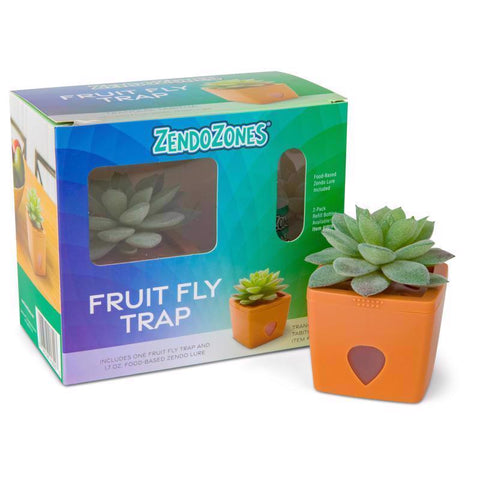 JT Eaton ZendoZones Fruit Fly Trap 1 box (Pack of 6)