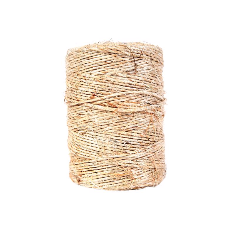 Koch Industries Cordel de sisal natural torcido de 1 pulg. de diámetro x 300 pies de largo